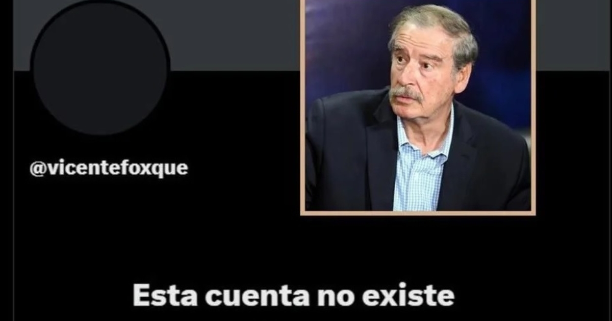 Se Queda Vicente Fox Sin Cuenta En X Luces Del Siglo