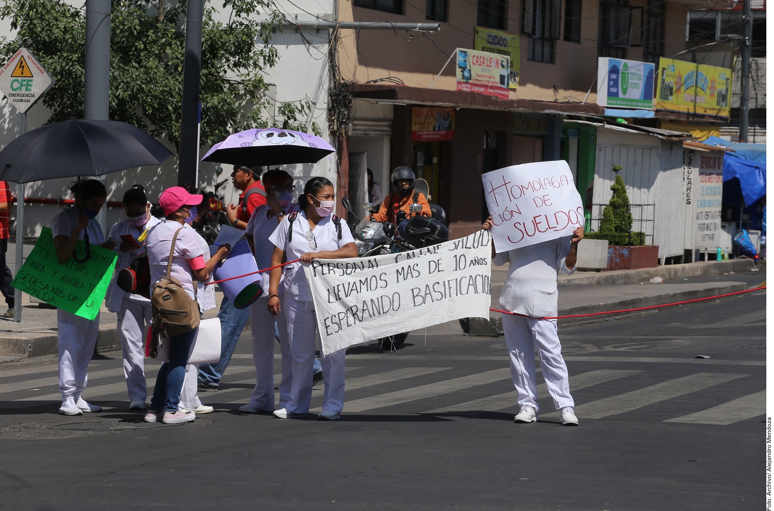 Advierten Protestas De Sector Salud En CDMX – Luces Del Siglo