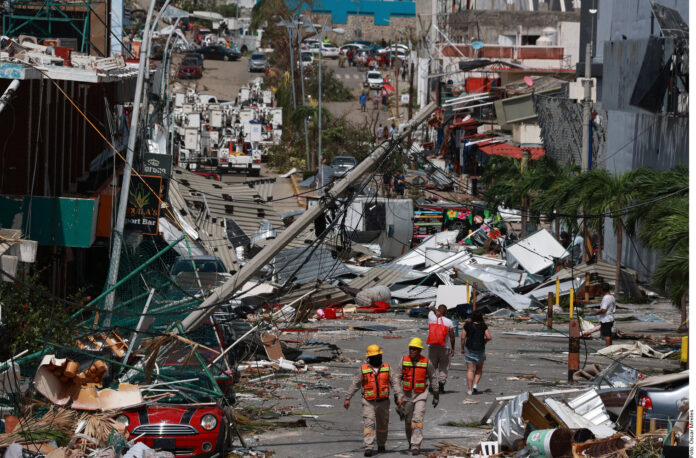 Es muy crítica la situación de agua potable en Acapulco: Sedena