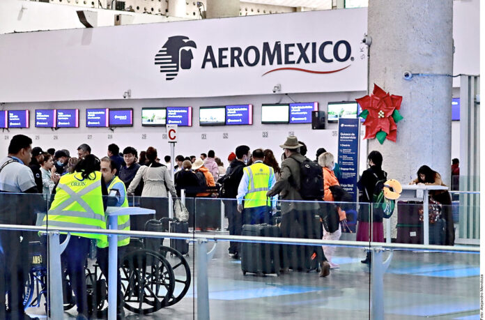 Cancela Aeroméxico 83 vuelos por seguridad