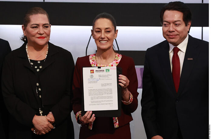 Ya Tiene Claudia Sheinbaum Registro De Candidata Ante El Ine Luces Del Siglo 3068