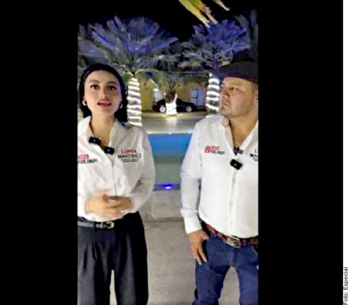 Candidata hace campaña a bordo de costosa Lamborghini