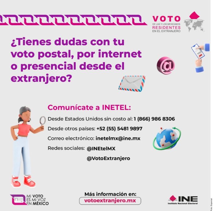 Arranca votación para mexicanos en extranjero