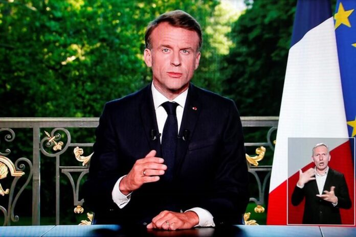 Tras derrota, Emmanuel Macron disuelve Asamblea