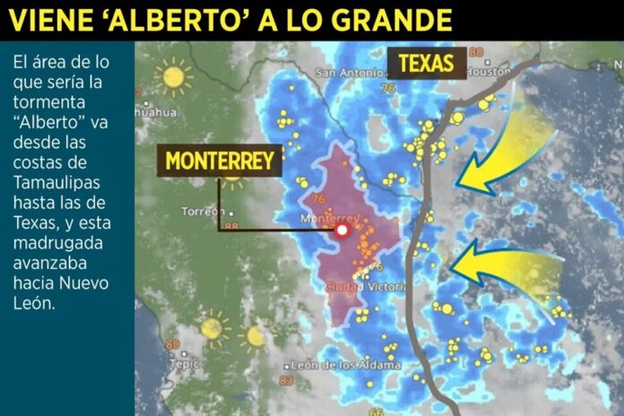 Dejaría tormenta agua para 3 años en Nuevo León