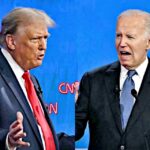 Derrota en debate a Biden... la vejez