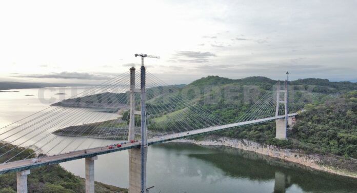 Inaugurarán AMLO y Sheinbaum hoy el puente atirantado de La Concordia