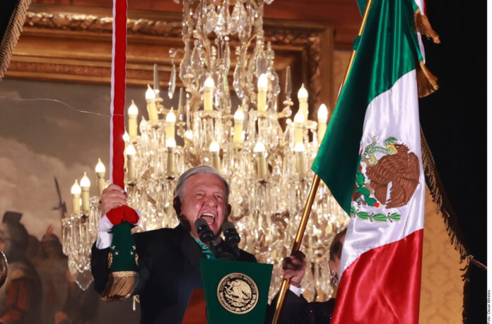 Da AMLO último Grito de Independencia