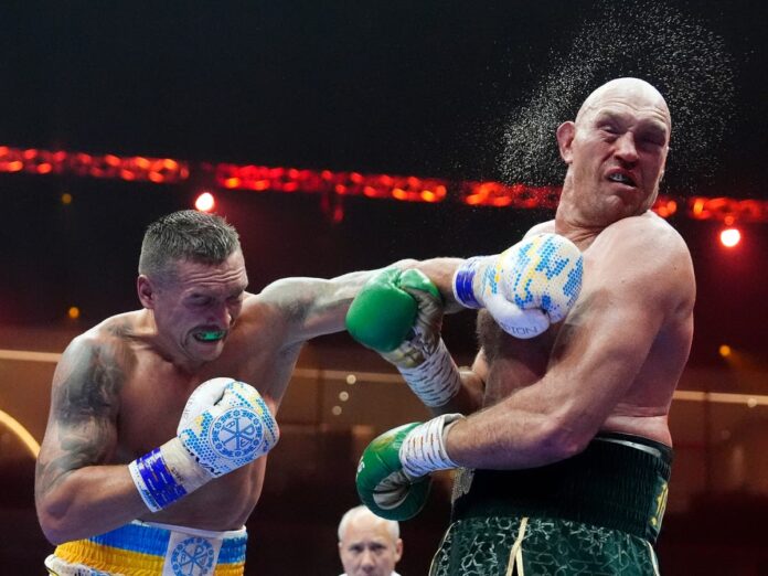 Quiere Tyson Fury la revancha ante Oleksandr Usyk