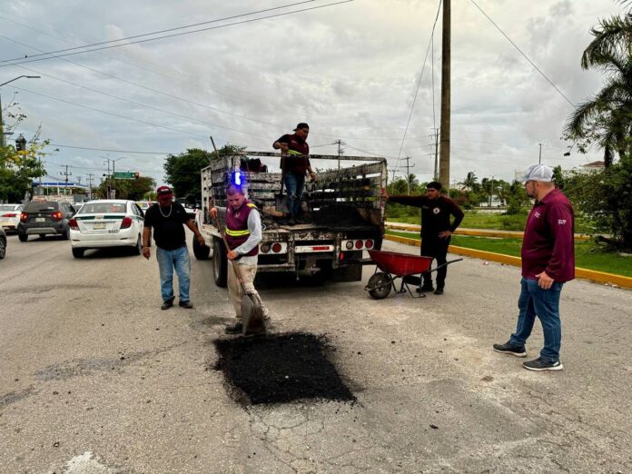 Prometen avenidas sin baches hasta enero