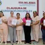 Concluyen 16 cursos de capacitación en Isla Mujeres