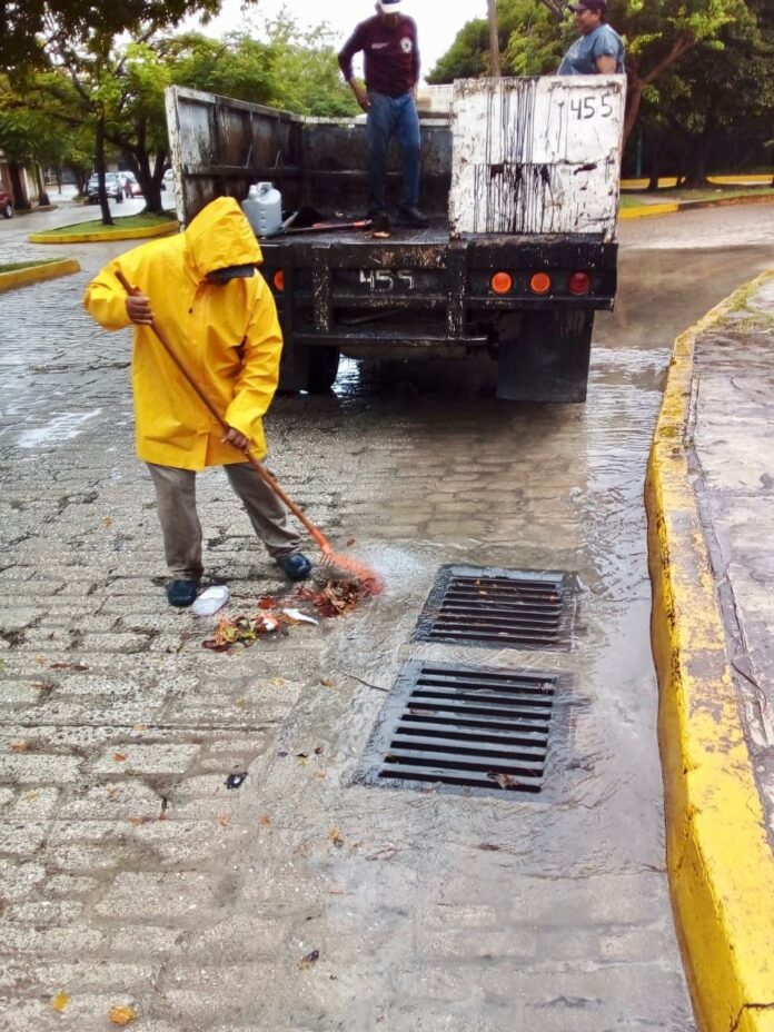 Preparados en Benito Juárez para las actuales lluvias