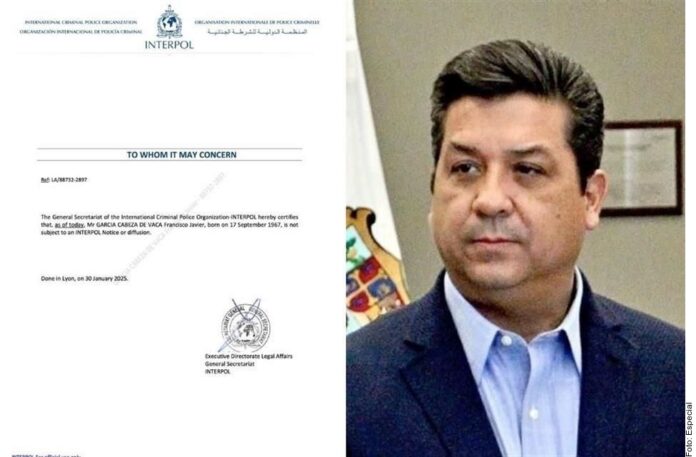 Presume Cabeza de Vaca ya no tener ficha roja