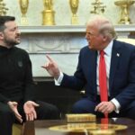 Trump regaña a Zelensky en plena reunión pública