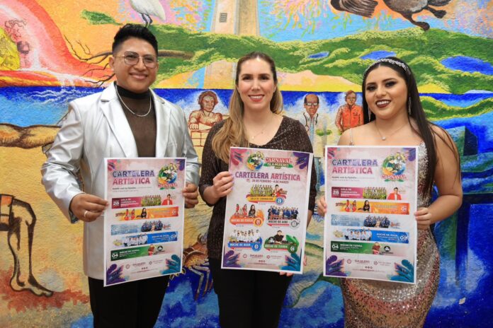 Anuncian cartelera del Carnaval de Isla Mujeres 2025