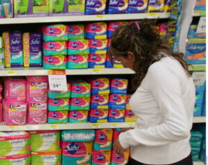 Perfilan ampliar tasa cero a productos menstruales