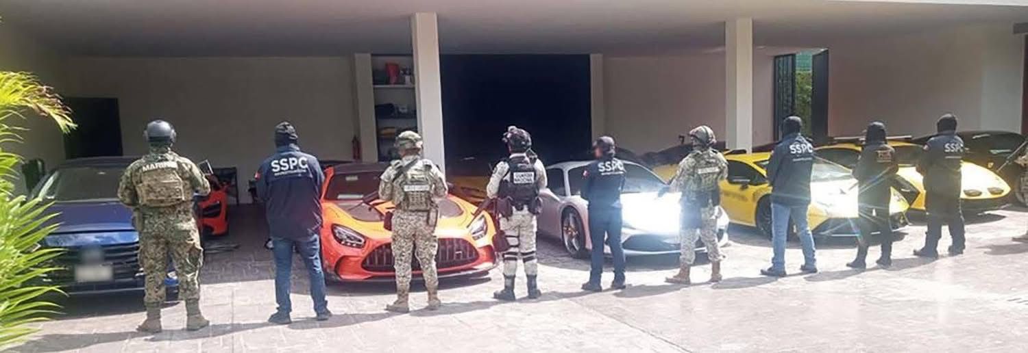Aseguran autos exóticos y de lujo en operativo de Mérida 1 aseguran autos exoticos y de lujo en operativo de merida1