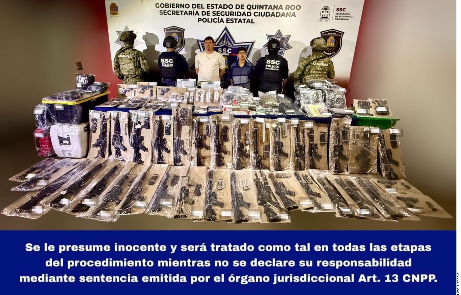 Cae con arsenal operador del CJNG - Luces del Siglo