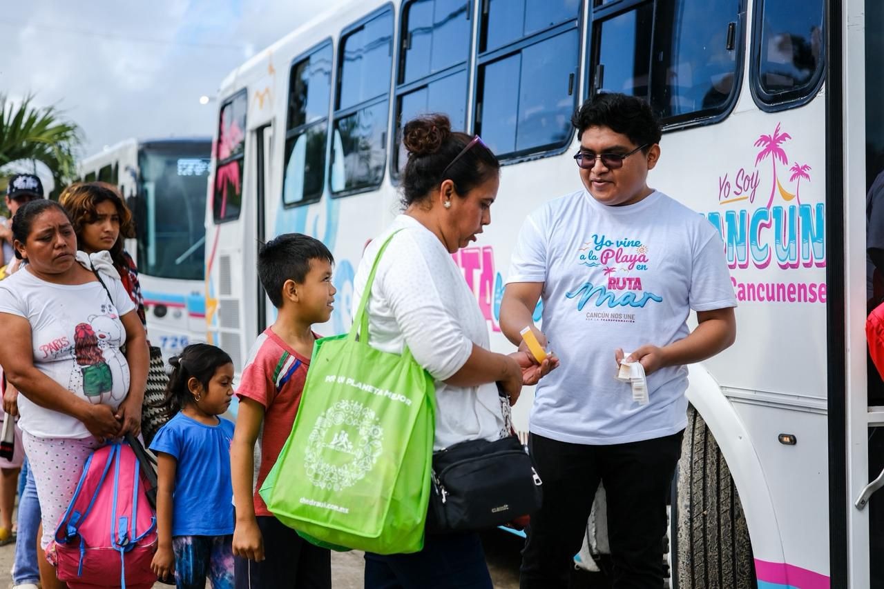 inauguran ruta mar en cancun sera gratis1