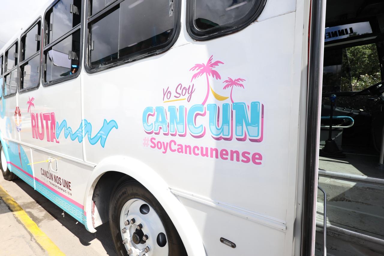 ponen transporte gratuito a cuatro playas de cancun