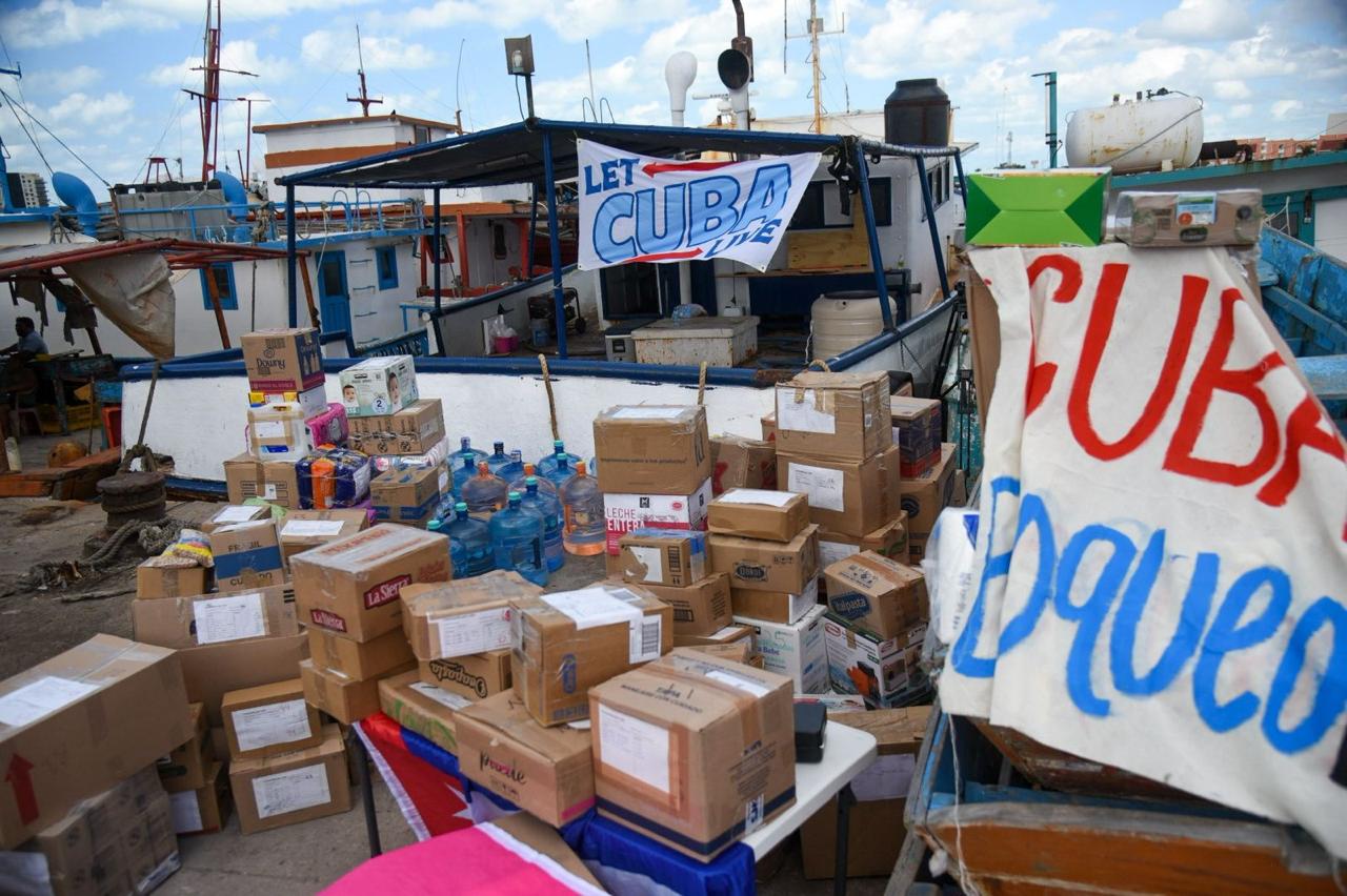 tiende yucatan puente de solidaridad envia 30 toneladas de ayuda a cuba