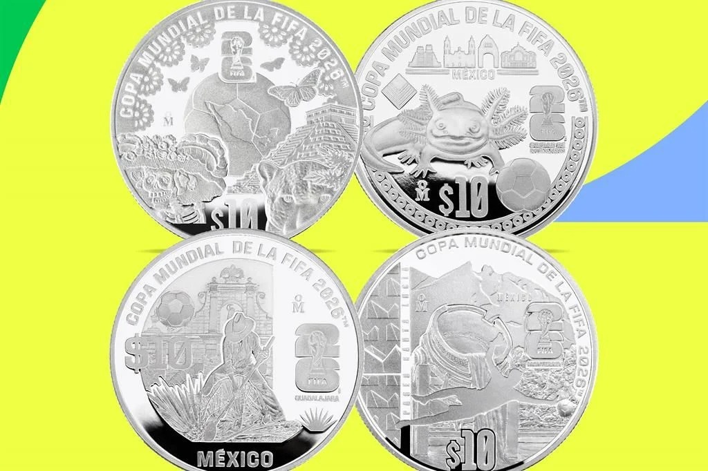 lanza banxico 12 monedas conmemorativas del mundial 20261