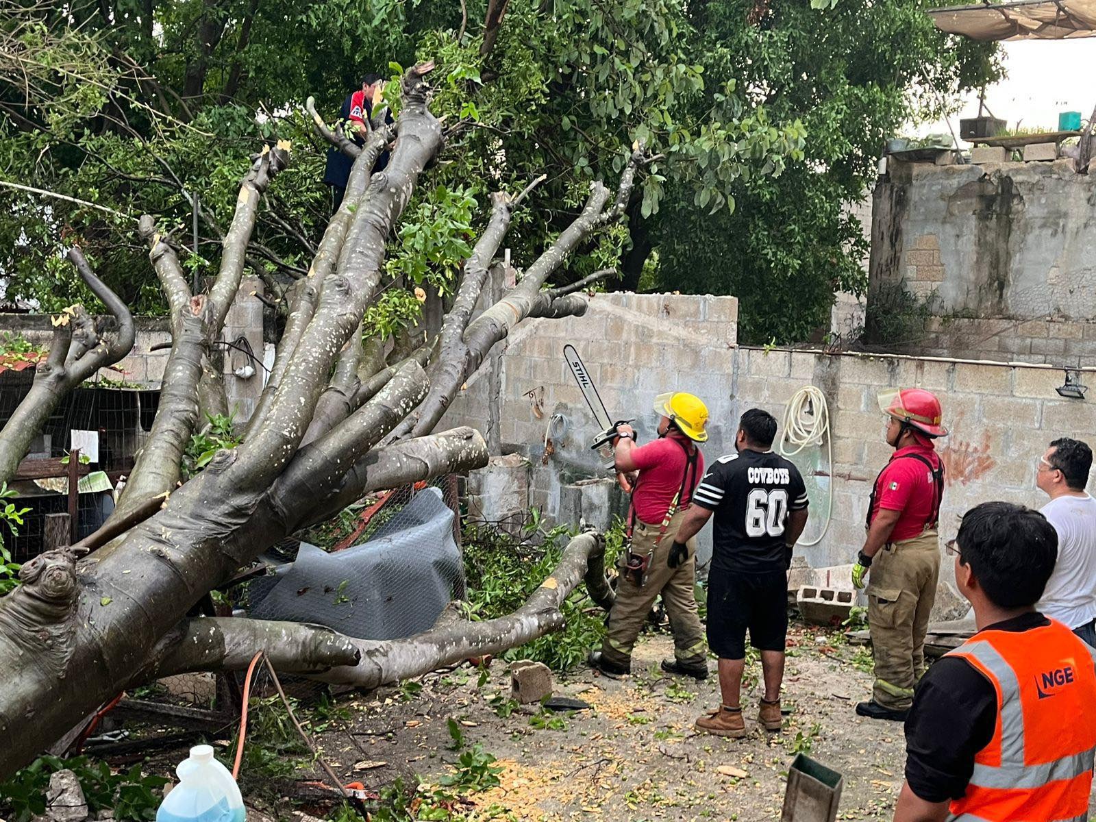 no ceden los aguaceros en campeche1