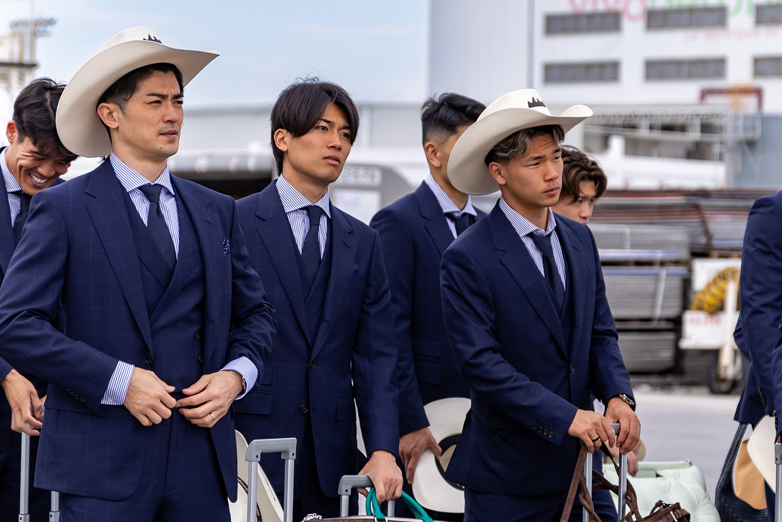 la seleccion de japon llega a monterrey para el mundial1