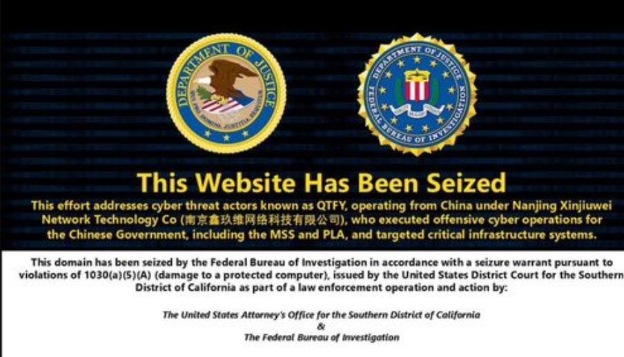Cierra EU sitios web de grupo chino por espionaje 1 cierra eu sitios web de grupo chino por espionaje 1
