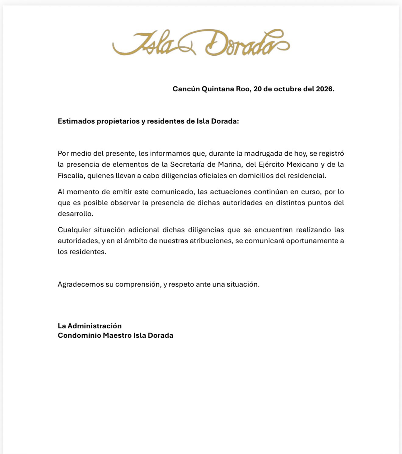 irrumpen fuerzas federales al residencial isla dorada detienen a canadiense2